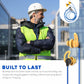Ear Plug Headphones for Work, Mipeace Custom-fit Work Earbuds Earphones-Safety Headphones